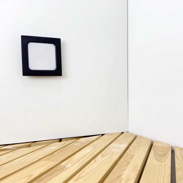 Светильник LED даунлайт Violux FRAME 12W 4200K квадрат IP20 черный ( 121192 ) - фото №1