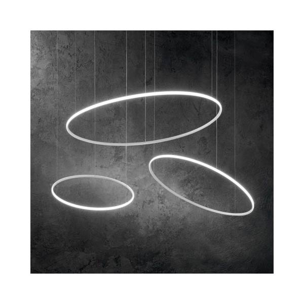 Люстра Ideal Lux 258751 Hulahoop LED 1x50W 3000K 5000Lm IP20 - фото №1