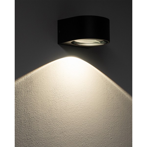 Вуличний світильник Nowodvorski 11368 Nel I LED 1x5W 3000K 500Lm IP54 чорний - фото №2