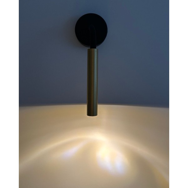 Бра, настенный светильник Nowodvorski 38352 Stalactite G9 1x10W IP20 латунный - фото №3