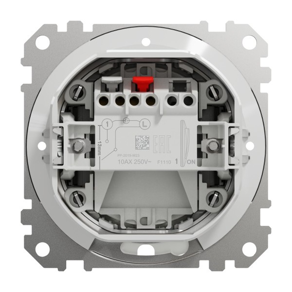 Одноклавішний вимикач Schneider Electric Sedna Design SDD212101 IP44 бежевий - фото №2