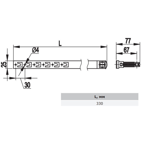 Пластиковий тримач струмопровідного провідника DKC ND2214ZC Ø8мм під черепицю довжиною 330мм з оцинкованої сталі - фото №1