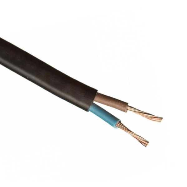 Кабель ШВВП 2х0,5 черный GalKat (ГК000023128)