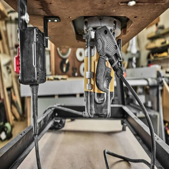 Сетевой фрезер DeWALT DWE627KT 1400Вт 9000-22000 об/мин цанговый патрон 12мм Ø50мм - фото №4