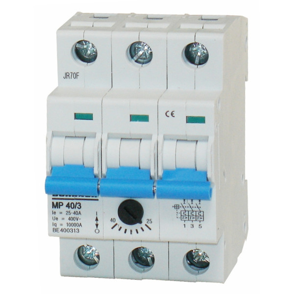 Автомат захисту двигуна Schrack BE400313 25-40А 3P