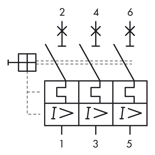 Автомат захисту двигуна Schrack BE400313 25-40А 3P - фото №3