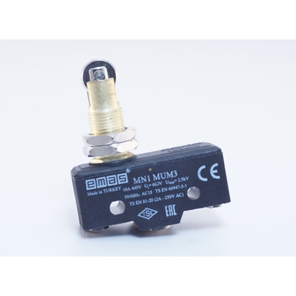 Конечный мини выключатель под винт EMAS MN1MUM3 - фото №1