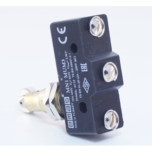 Конечный мини выключатель под винт EMAS MN1MUM3 - фото №5