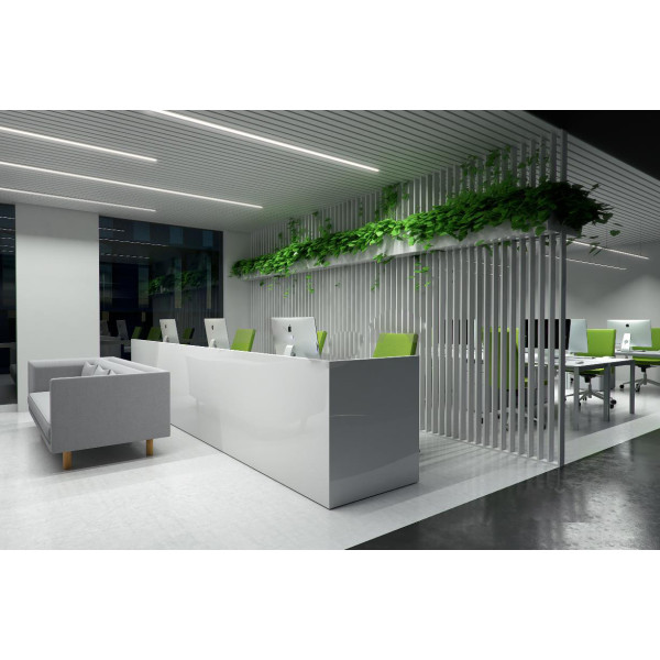 Профіль для світлодіодної стрічки Lumines SILEDA білий - фото №2