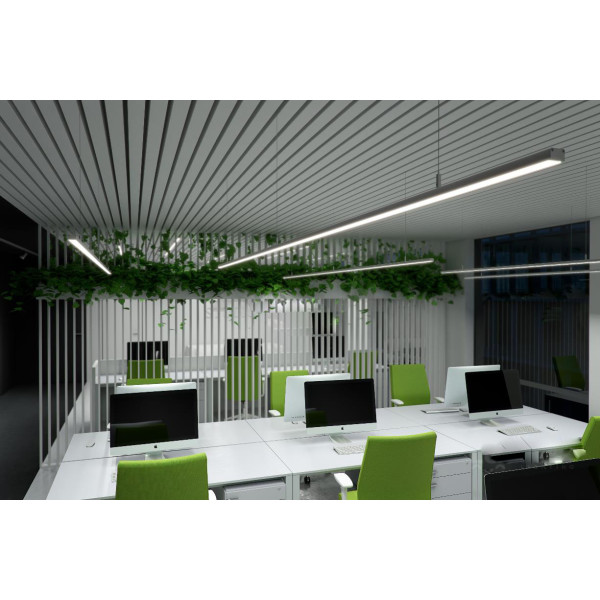 Профіль для світлодіодної стрічки Lumines SILEDA білий - фото №3