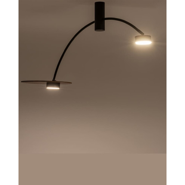 Люстра Nowodvorski 10356 Heft GX53 2x12W IP20 чорна - фото №1