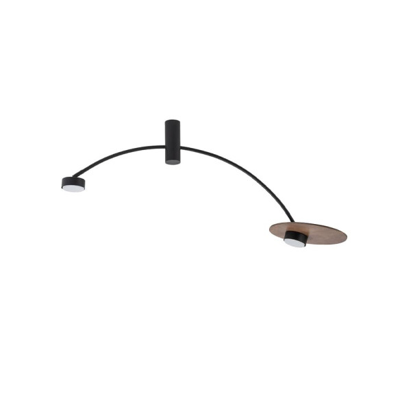 Люстра Nowodvorski 10356 Heft GX53 2x12W IP20 чорна - фото №2