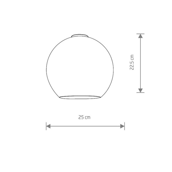 Плафон Nowodvorski Cameleon 10201 Polaris Copper GU10 1x10W IP20 - фото №1