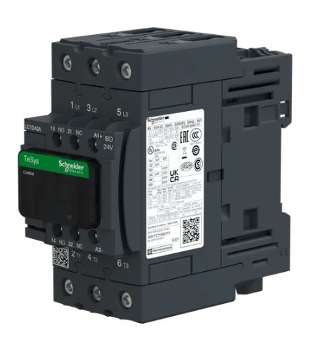 Контактор Schneider Electric LC1D40ABD 40A 24В - фото №3