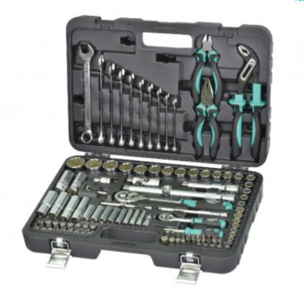 Универсальный набор инструментов Whirlpower 1/4", 1/2" 104 предмета