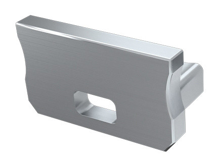 Заглушка Lumines для типа A HIGH с отверстием серебро - фото №1