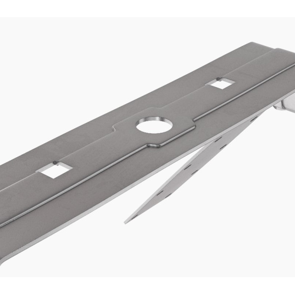 Нержавіюча основа на кутовий гребінь Leo Lightman 2-2,5м Ni (414233) - фото №2