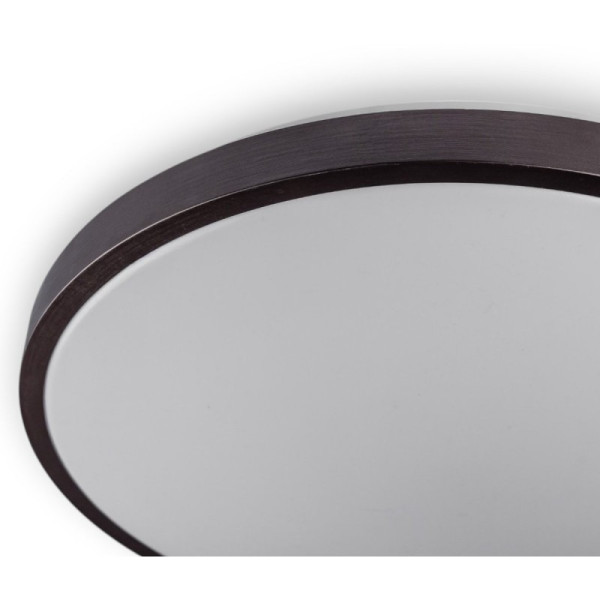 Матовий світильник Vestum RING 60Вт 395x60мм 3000К-6500К бронза - фото №1