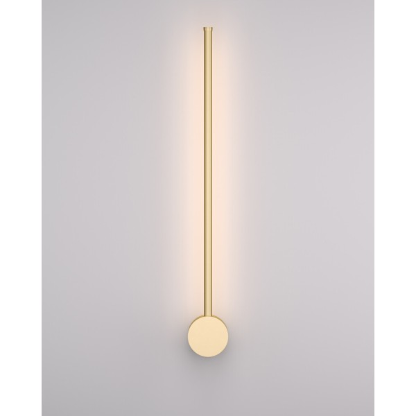 Бра, настінний світильник Kloodi WA-STICK 60 Stick Led 1x7W 3000K IP20 Gold - фото №1