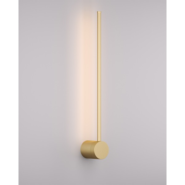 Бра, настінний світильник Kloodi WA-STICK 60 Stick Led 1x7W 3000K IP20 Gold - фото №2