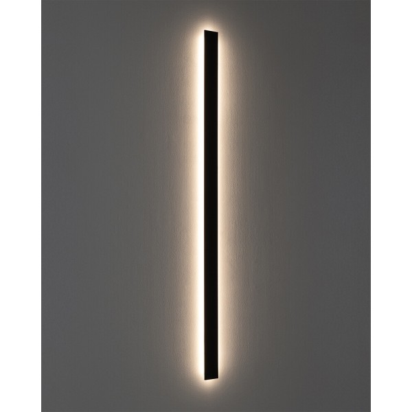 Бра, настенный светильник Nowodvorski 11878 Comma LED L 1x34W 3000K 950Lm IP20 черный - фото №1