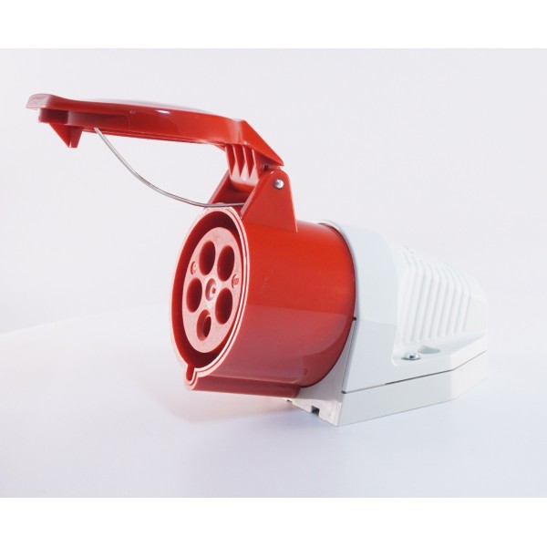 Накладний трифазний роз'єм WALTHER WL130 (3P+N+E) 32А 380V IP44 - фото №3