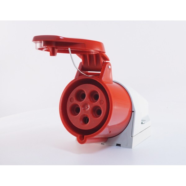 Накладний трифазний роз'єм WALTHER WL130 (3P+N+E) 32А 380V IP44 - фото №4