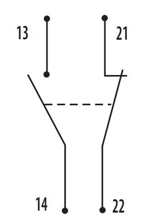 Блок-контакт ETI 004600130 PS 11 (NO+NС) - фото №1