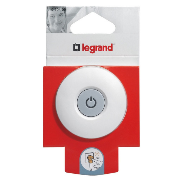 Вилка електрична з кнопкою Legrand 16А - фото №1