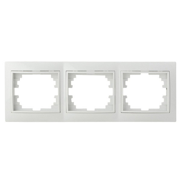 Трехместная рамка Аско-Укрем Fl (Pм-3-Fl-W)