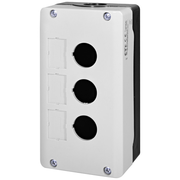 Корпус кнопочного поста ETI NSE-CS3-GR 3 места серый (4774153)