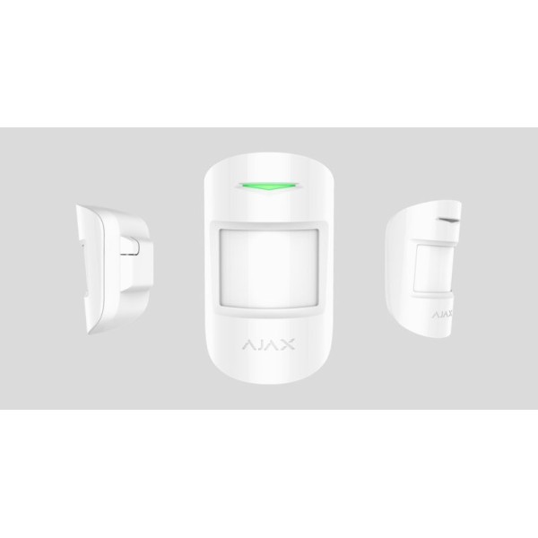 Бездротовий датчик виявлення руху Ajax 1150 MotionProtect Plus black (PIR-сенсор та мікрохвильовий датчик) - фото №1