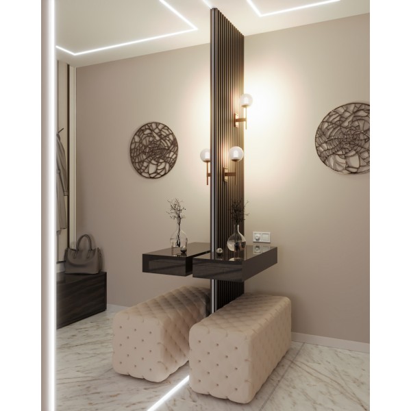 Бра, настінний світильник Pikart 31057-3 G9 1x60W IP20 - фото №1