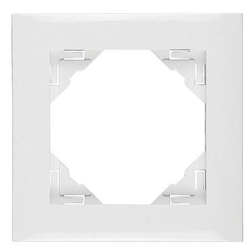 Рамка одинарная белая LOGUS 90, 90910 TBR