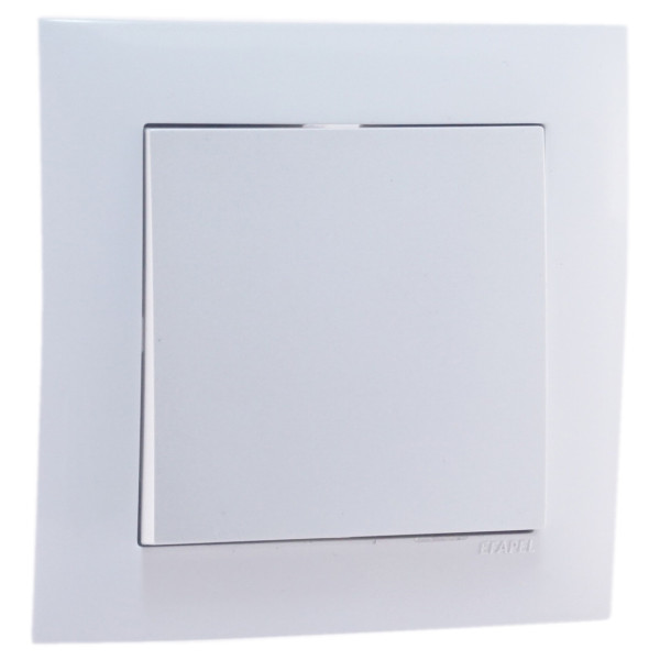 Рамка одинарная белая LOGUS 90, 90910 TBR - фото №1