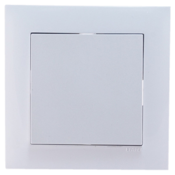 Рамка одинарная белая LOGUS 90, 90910 TBR - фото №2