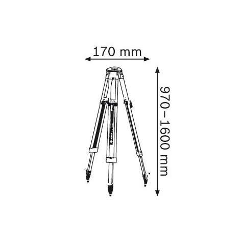 Штатив Bosch BT 160 - фото №3