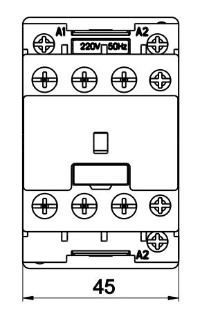 Контактор ETI 004643803 CEM 2,5CK.01 (2.5 кВАр 400-440V) - фото №2