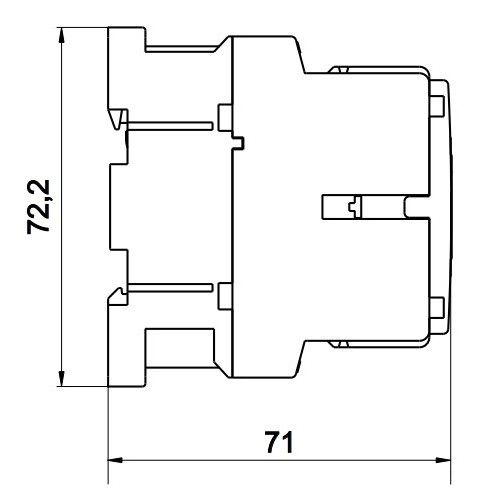 Контактор ETI 004643803 CEM 2,5CK.01 (2.5 кВАр 400-440V) - фото №3