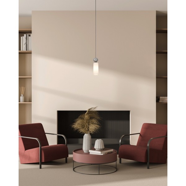 Подвесной светильник, люстра Italux PND-95331-1-BK Santos G9 1x40W IP20 черный - фото №4