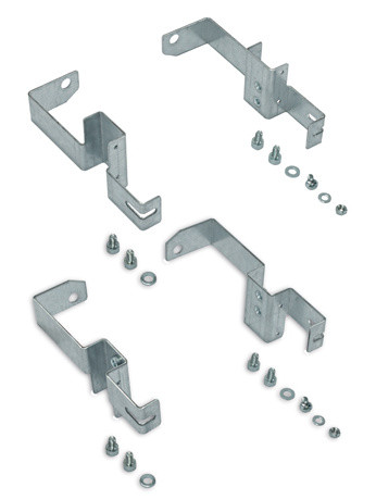 Кронштейни ETI 001101705 для внутрішнього монтажу аксесуарів щитів GSX глибиною 150мм UW-GT 150 (4шт)