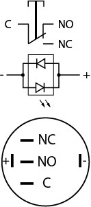 Кнопка Аско-Укрем TYJ 19-271 1NO+1NC 220В з підсвічуванням зелена (A0140010113) - фото №5