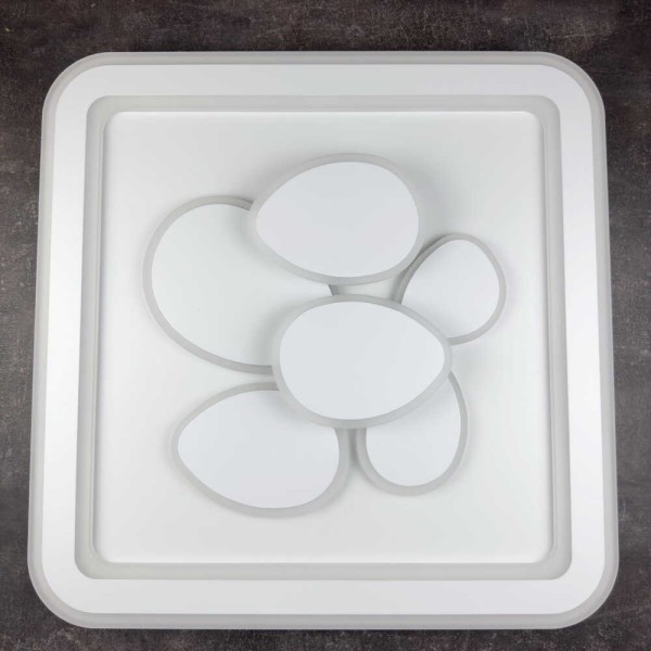 Світильник LED smart OREO+пульт 120W 3000-6000K IP20 білий квадрат ( 220405 ) - фото №2