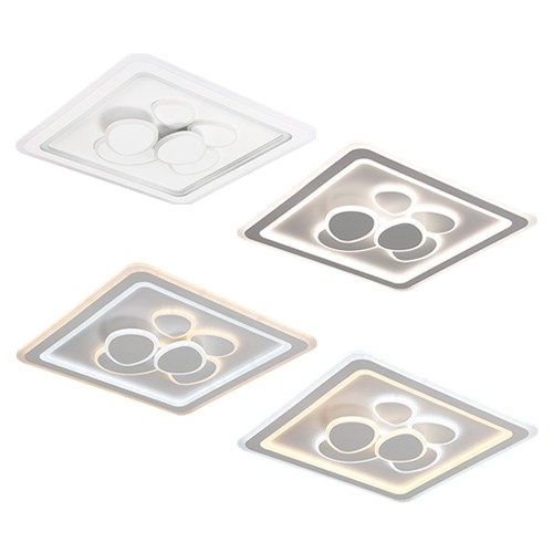 Світильник LED smart OREO+пульт 120W 3000-6000K IP20 білий квадрат ( 220405 ) - фото №6