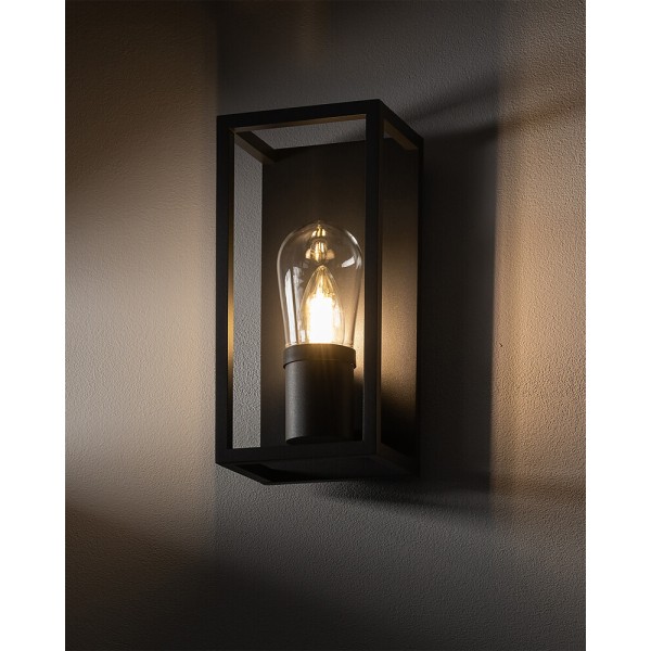 Вуличний світильник Nowodvorski 10504 Margot E14 1x10W IP54 графітовий - фото №1