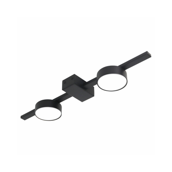 Потолочный светильник Goldlux 326256 Joy GX53 2x10W IP20 Черный