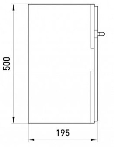 Бокс ударопрочный Enext e.plbox.350.500.195.blank - фото №5
