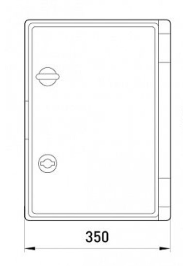 Бокс ударопрочный Enext e.plbox.350.500.195.blank - фото №6