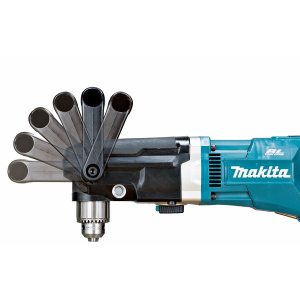 Аккумуляторная угловая дрель Makita DDA460ZK - фото №4