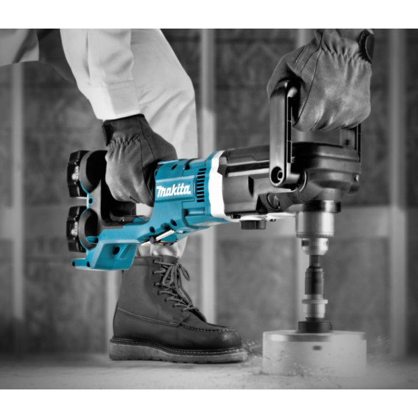 Аккумуляторная угловая дрель Makita DDA460ZK - фото №5